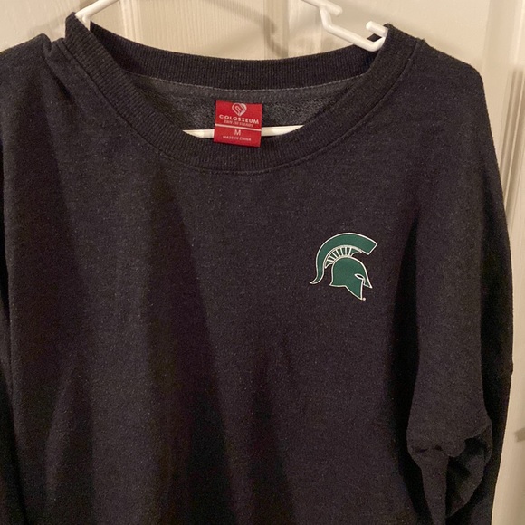 Michigan State Spartans crewneck sweatshirt. Size medium. - Picture 3 of 4
